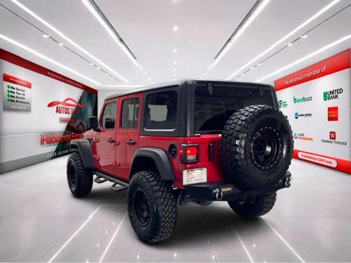 Firecracker Red Clearcoat 2020 Jeep Wrangler Unlimited Sport