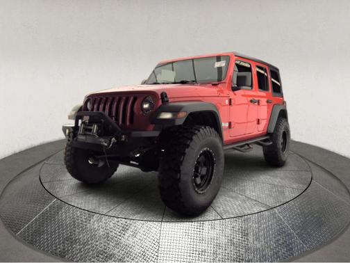 Firecracker Red Clearcoat 2020 Jeep Wrangler Unlimited Sport