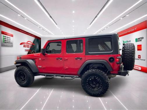 Firecracker Red Clearcoat 2020 Jeep Wrangler Unlimited Sport