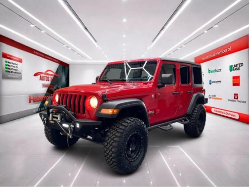 Firecracker Red Clearcoat 2020 Jeep Wrangler Unlimited Sport