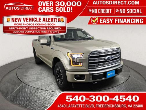 White Gold 2017 Ford F-150 Limited