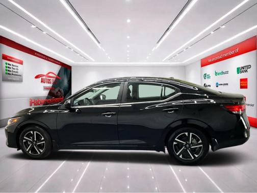 Black 2025 Nissan Sentra SV