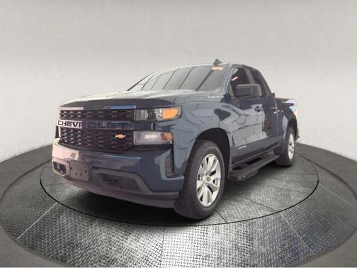 Northsky Blue Metallic 2021 Chevrolet Silverado 1500 Custom