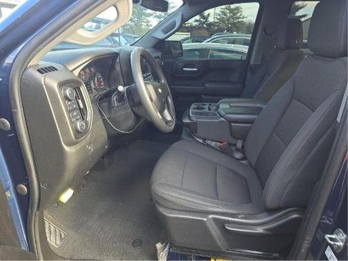 Northsky Blue Metallic 2021 Chevrolet Silverado 1500 Custom