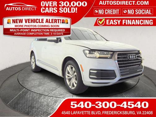 Glacier White Metallic 2018 Audi Q7 2.0T Premium Plus