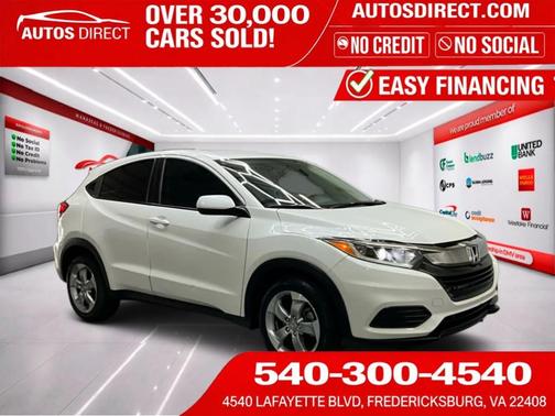 White 2022 Honda HR-V LX