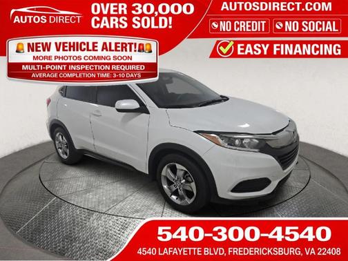 White 2022 Honda HR-V LX