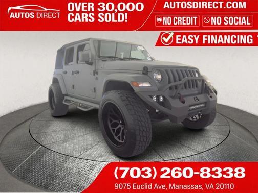 Black Clearcoat 2019 Jeep Wrangler Unlimited Sport