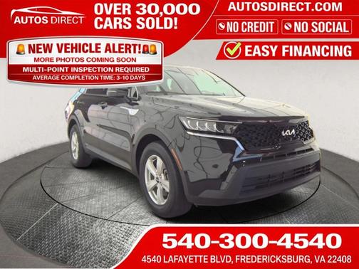 Ebony Black 2023 Kia Sorento LX