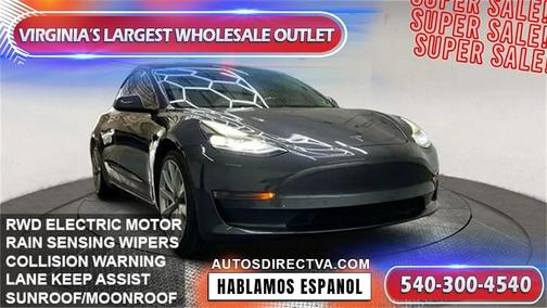 2021 Tesla Model 3 Standard Range Plus