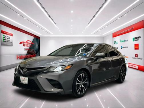 Predawn Gray Mica 2019 Toyota Camry SE
