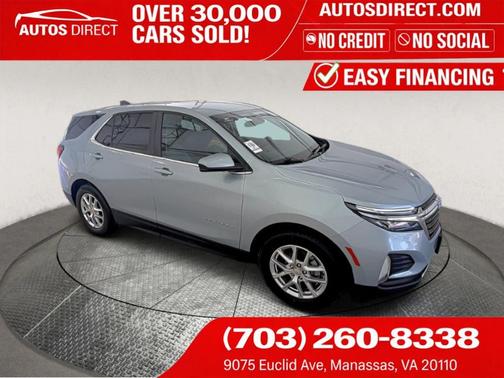 Seaglass Blue Metallic 2022 Chevrolet Equinox 1LT