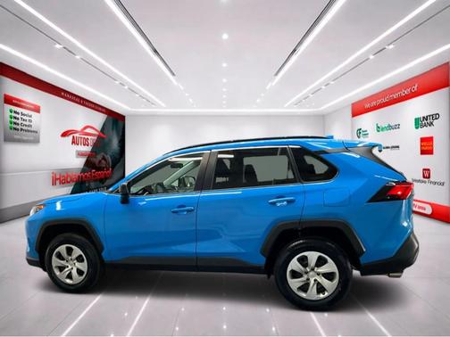 Blue 2021 Toyota RAV4 LE