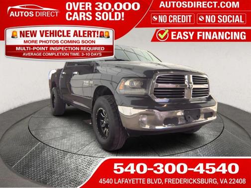 Maximum Steel Metallic 2017 RAM 1500 Big Horn