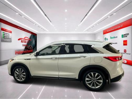 Majestic White 2021 INFINITI QX50 ESSENTIAL