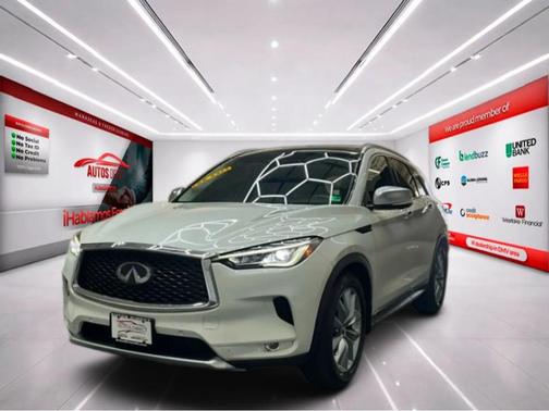 Majestic White 2021 INFINITI QX50 ESSENTIAL