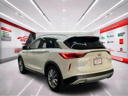 Majestic White 2021 INFINITI QX50 ESSENTIAL