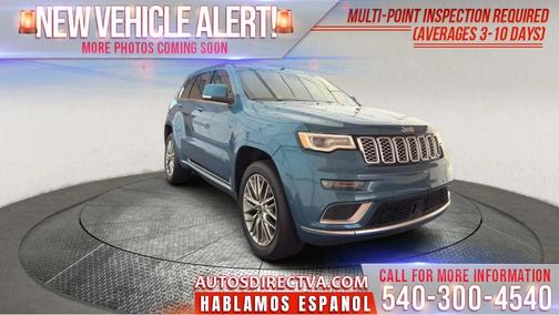 2018 Jeep Grand Cherokee Summit