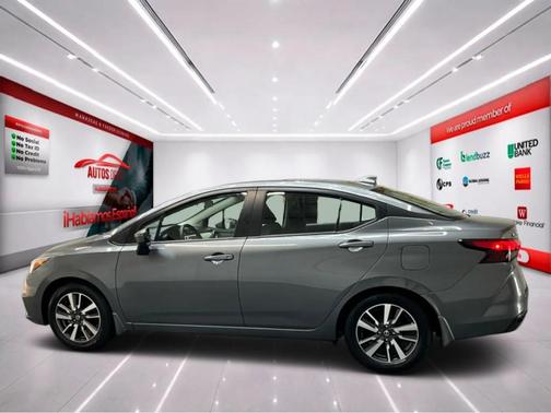 Gun Metallic 2021 Nissan Versa 1.6 SV