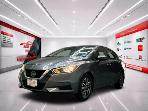 Gun Metallic 2021 Nissan Versa 1.6 SV