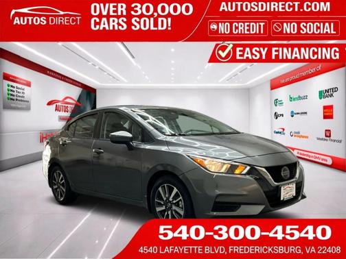 Gun Metallic 2021 Nissan Versa 1.6 SV