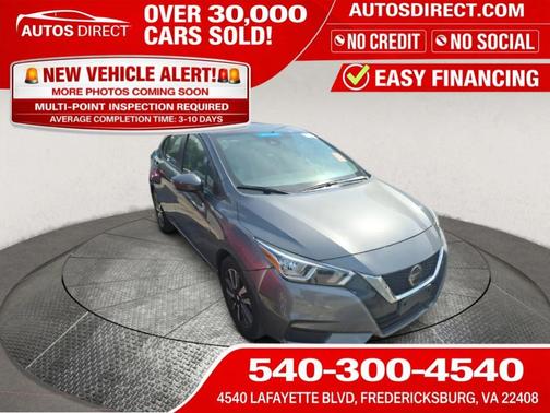 Gun Metallic 2021 Nissan Versa 1.6 SV