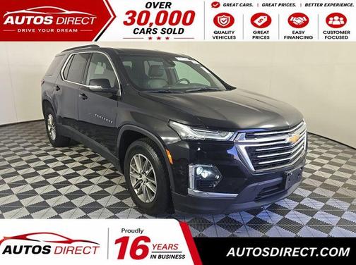 Mosaic Black Metallic 2023 Chevrolet Traverse LT Leather