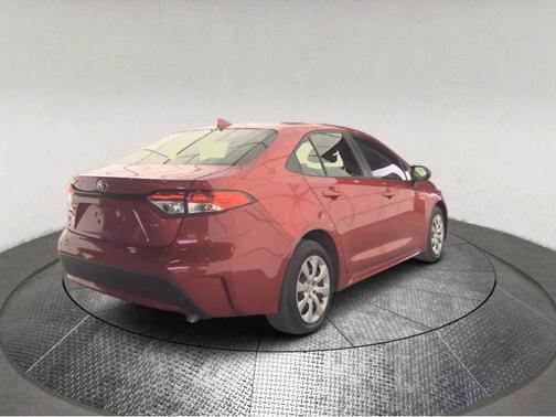 Barcelona Red Metallic 2021 Toyota Corolla LE