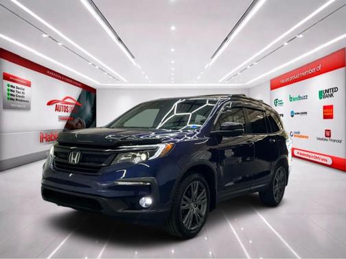 Blue 2022 Honda Pilot Sport