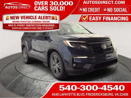 Blue 2022 Honda Pilot Sport