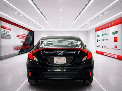 Black 2019 Honda Civic LX