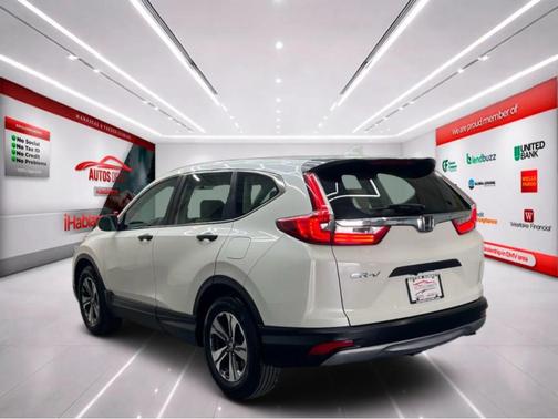White 2017 Honda CR-V LX