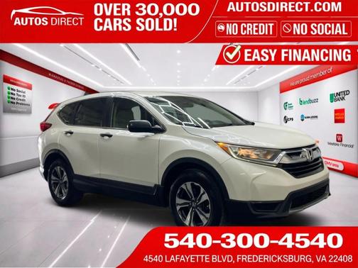 White 2017 Honda CR-V LX