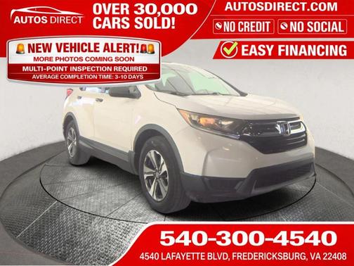 White 2017 Honda CR-V LX