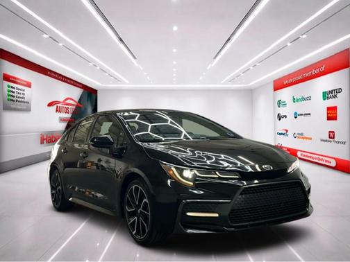 Black Sand Pearl 2021 Toyota Corolla SE