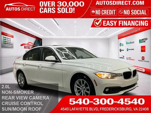 White 2017 BMW 320 i