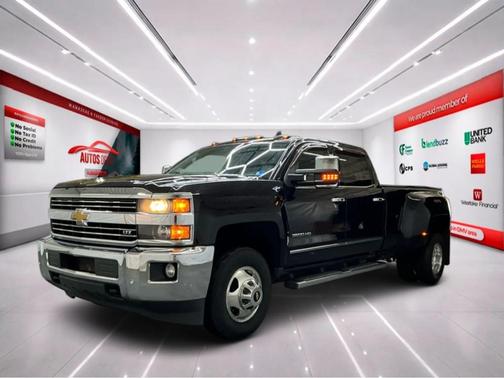 Black 2015 Chevrolet Silverado 3500 LTZ