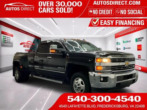 Black 2015 Chevrolet Silverado 3500 LTZ
