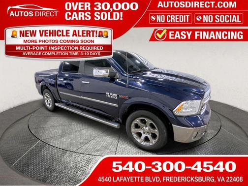 True Blue Pearlcoat 2015 RAM 1500 Laramie
