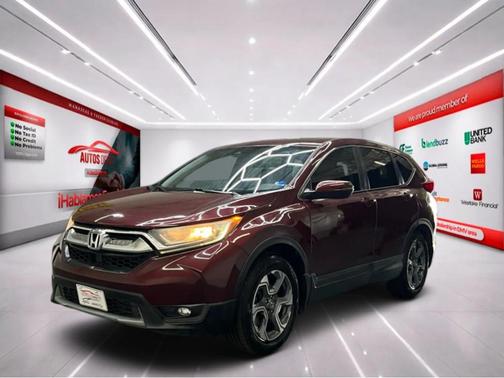 Burgundy 2017 Honda CR-V EX