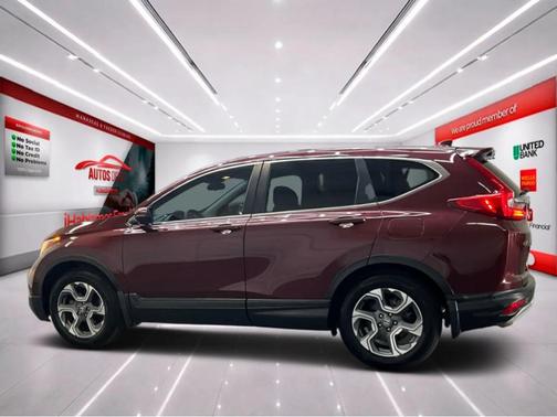 Burgundy 2017 Honda CR-V EX
