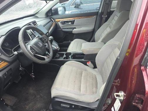 Burgundy 2017 Honda CR-V EX