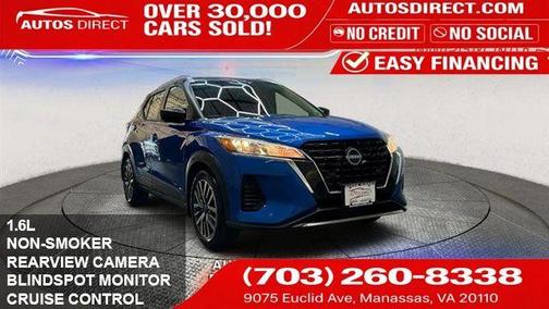 2 Tone Blue / Black 2023 Nissan Kicks SV
