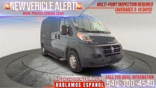 2018 RAM ProMaster 2500 High Roof