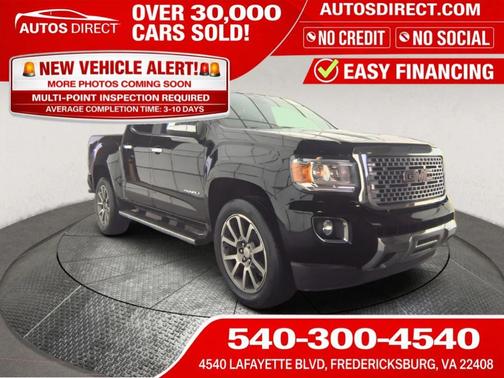 Onyx Black 2019 GMC Canyon Denali