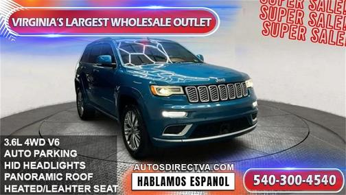 2018 Jeep Grand Cherokee Summit