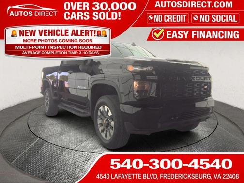 Black 2023 Chevrolet Silverado 2500 Custom