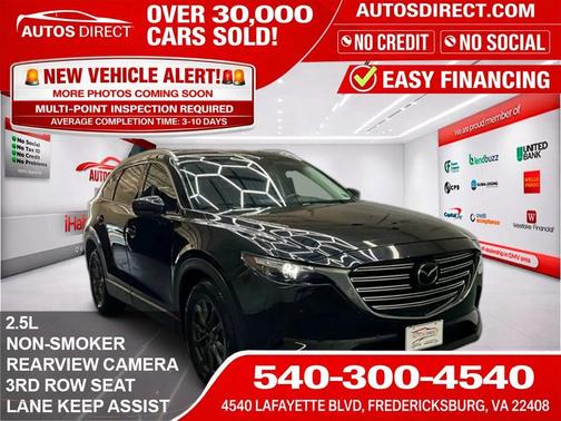 Jet Black Mica 2021 Mazda CX-9 Touring