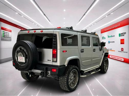 Silver Ice Metallic 2009 Hummer H2