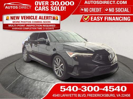 Black 2025 Acura Integra Base